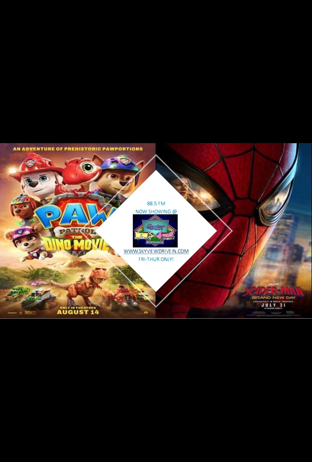 PAW PATROL: DINO MOVIE & SPIDERMAN: BND-SV