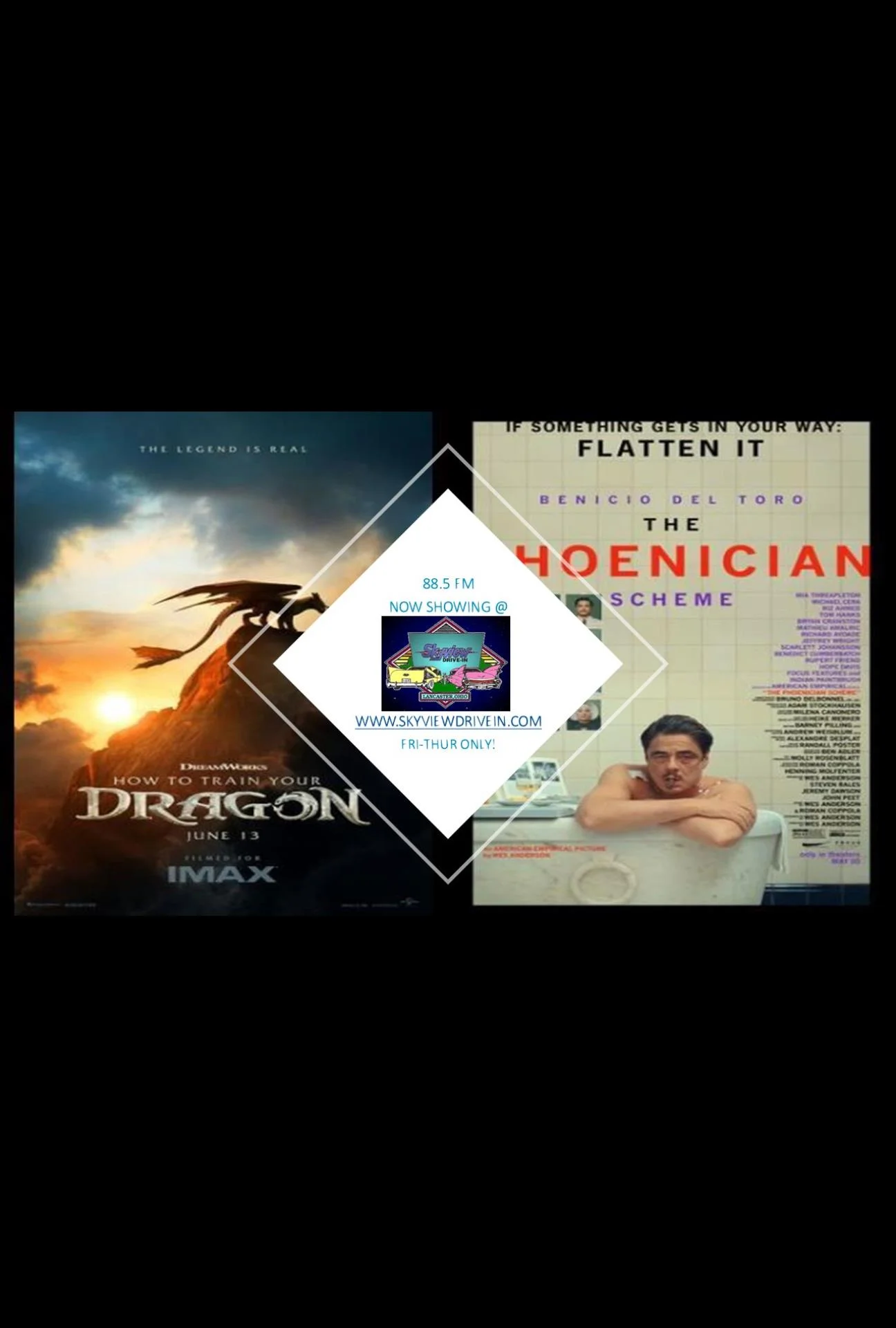 HOW TO TRAIN YOUR DRAGON &THE PHOENICIAN SCHEME SV
