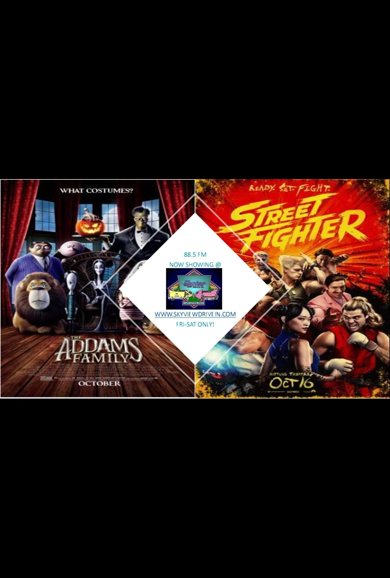 ADDAMS FAMILY 2019 & STREET FIGHTER-SV